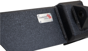 Jeep Wrangler Unlimited JLU Rear Bumper - Fishbone Offroad - Bumper Delete - Black - `18-`27